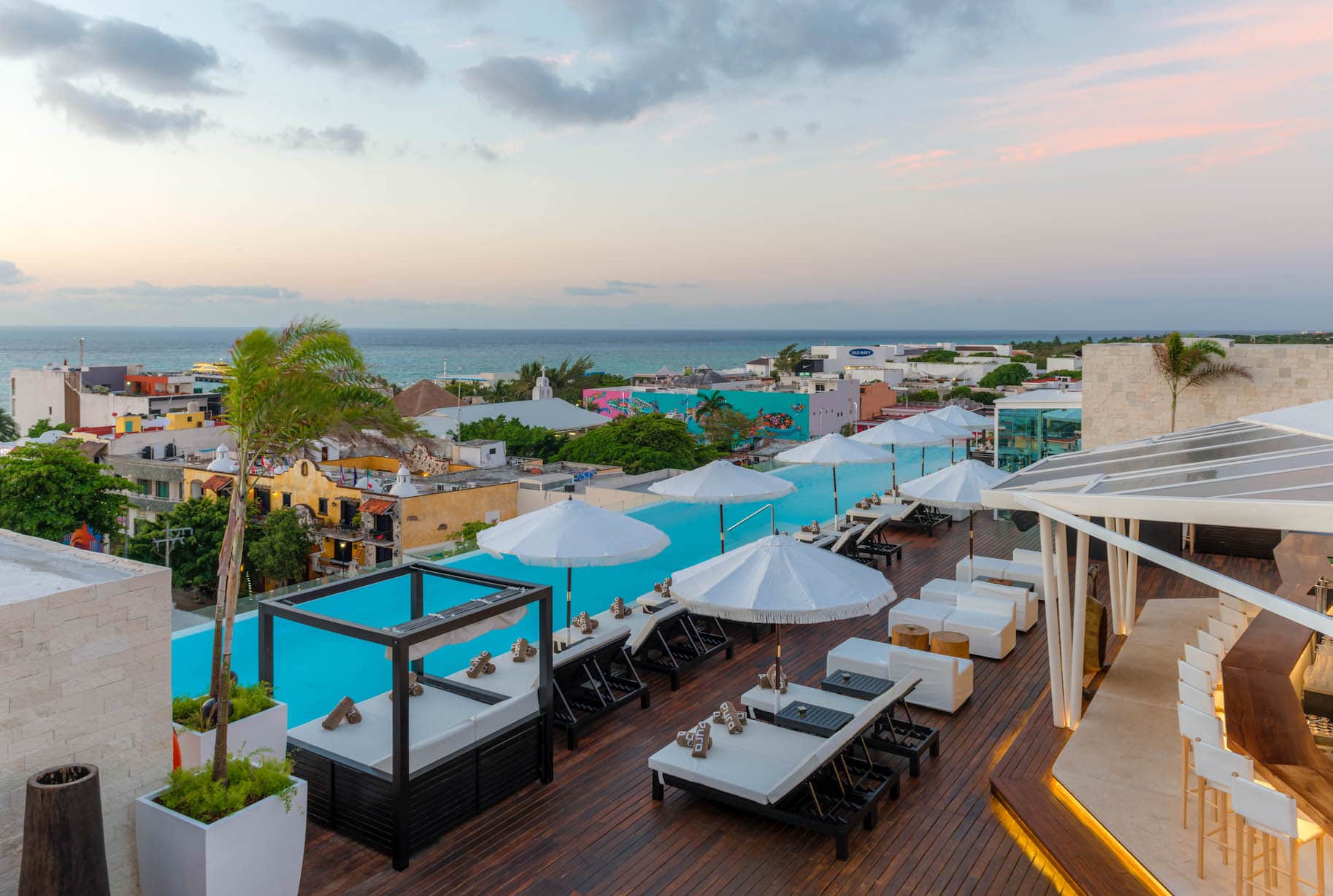 fives rooftop playa del carmen