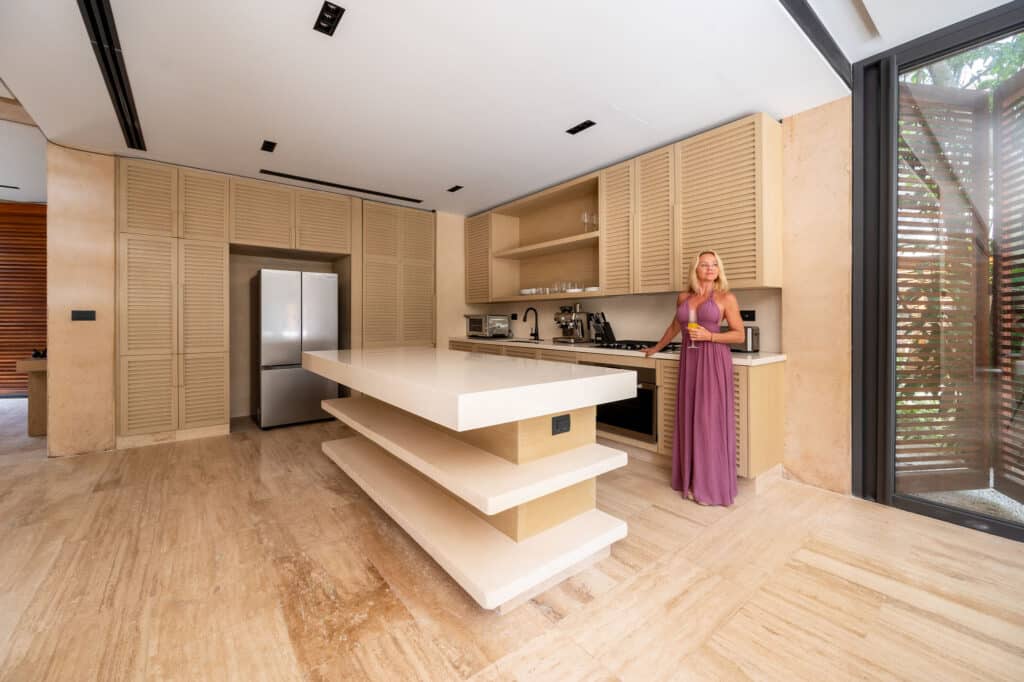 view of kitchen in palm villas house